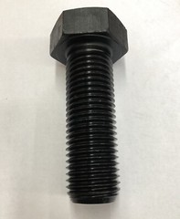 (10) 1 1/2”-6 X 3-1/2 Hex Cap Screws Grade 5, 1-1/2″ large diameter Black