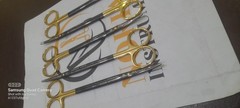 AESCULAP BC271B6 7″ Metzenbaum Noir Durotip Curved Scissors Set of 13 German