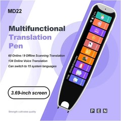 Touchscreen AI Smart Scan Translator Pen Reader & Recording Device 112 Languages