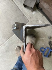 New Holland LX Series Skidsteer Bradco Backhoe Bolt-on Bracket 