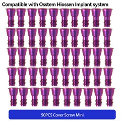 Dental Cover Screws Mini Regular for Osstem Hiossen Healing Abutment Hex 1.2