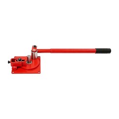 Manual Rebar Bender, Rod Bar Bender w/ 7 Bearings, Heavy-Duty Rebar Bending Tool