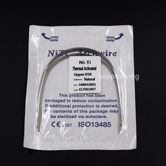 10 Pcs Dental Ortho Niti Thermal Activated Round Natural Arch Wire Form All U/L
