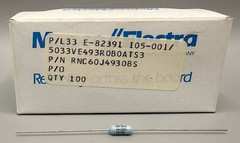 Mepco/Electra RNC60J4930BS Precision Resistors Lot of 100, 3.2 kΩ 5% 0.25W NOS