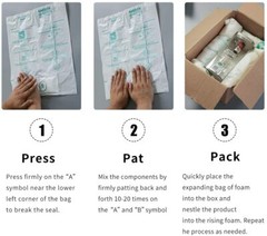 18″x22″ Handy Foam Quick Room Temperature Heavy-Duty Expandable Foam Bags