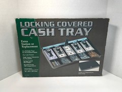 LOCKING Covered Cash Tray METAL 2.25″ x 15&7/8″ x 11.25″ Item # 463-364