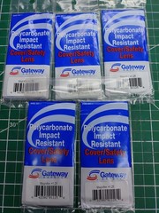(Lot of 5) Gateway Safety +1.25 Magnifier Loupe 2″ x 4.25″ Cover Lens