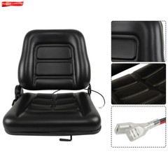 Fold Down FORKLIFT SEAT FITS FOR CLARK CAT HYSTER YALE TOYOTA MITSUBISHI