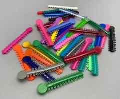 1040/320pcs Orthodontic Dental Elastic Ligature Ties Rubber Ortho Braces Bands