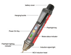 UNI-T UT12M Non-contact AC Voltage Detector Smart Test Pencil 24V-1000V