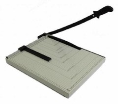 B-Stock Paper Cutter Guillotine Style 21″ Cut Length 16″ inch Metal Base Trimmer