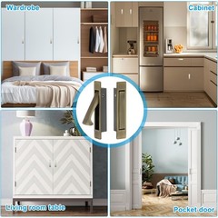 Dontay Pocket Door Pull Handle, Edge Pull, Professional Stainless Steel 304, …
