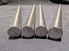 Titanium 6AL4V Round Bar .562 x 12″, 4 bars included Ti6AL4V ELI Grade 23, 9/16″