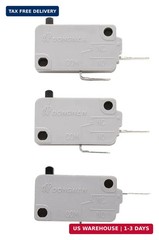 KW3A Microwave Oven Door Switch 16A 125V/250V Door Interloc (2 Normally Open and