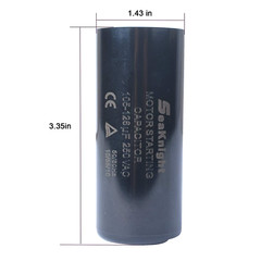 105-126Uf Motor Start Capacitor, 220-250VAC for Franklin Well Pump Control Box