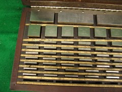 Vintage Starrett Webber Model SCS81A Gage Block Set 81 Pieces CROBLOX