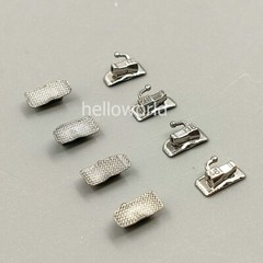 200 Pc Dental Orthodontic 1st Molar Tubos Bucales Mesh Base Roth 022 Buccal Tube