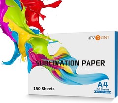 Creative 150 Sheets Sublimation Paper 8.5×11 – Biodegradable & Durable