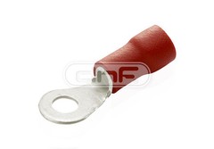 (100 PACK) 22-18 GAUGE RED RING TERMINALS ELECTRICAL WIRE CONNECTORS #6