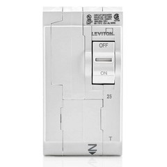Leviton 2-Pole 25A 120/240V Branch Circuit Breaker Thermal Magnetic LB225-TR