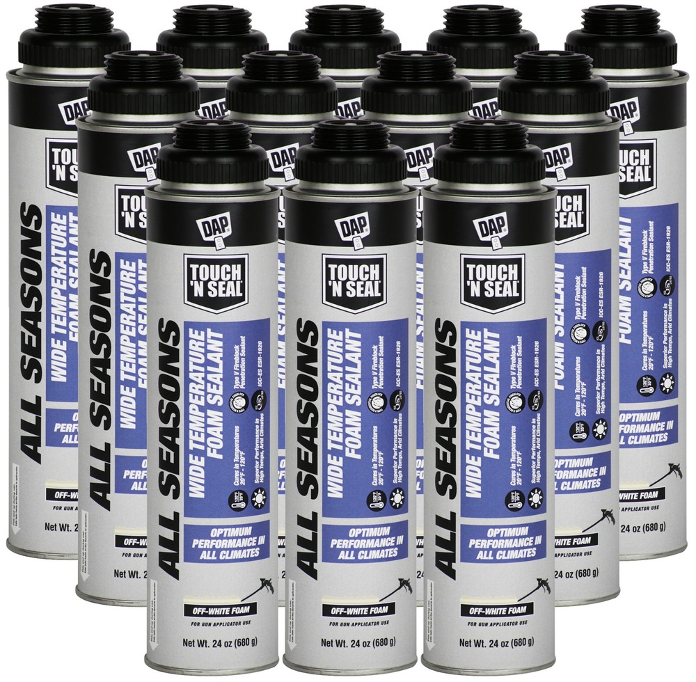 Touch N Seal All Seasons Polyurethane Foam Sealant-1 Case(12 Cans)-4004529812-12