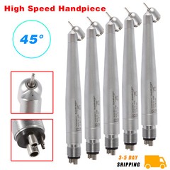 5 fit NSK Dental 45 Degree Head Air Drill Turbine High Speed Handpiece 45° Angle