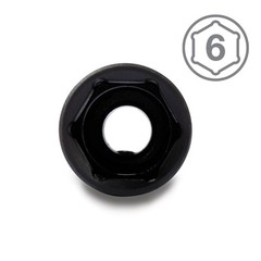 STEELMAN 1/2 in. Drive x 7/8 in. Deep Thin Wall 6-Point Impact Socket, 79406