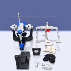 Dental Fully Adjustable Articulator Complete Kit with Facebow & Transfer Stand