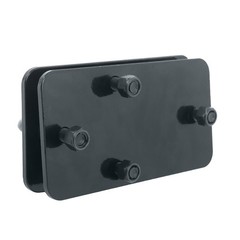 2 Pack Tractor Bucket Hooks with Tie down Ring, Grade 70 Forged Steel Black