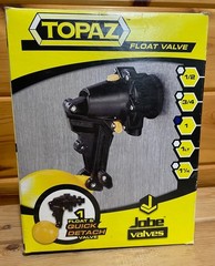 Jobe Topaz Float Valve 1″ NPT w/Detach Short Tail TPV1″D