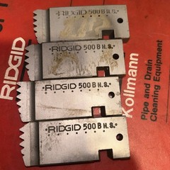 Ridgid 48670 1-1/2in – 6 UNC HS Steel RH Die for 500B Bolt Dies