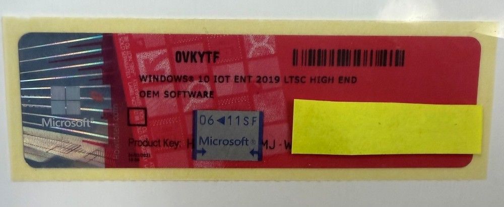 Windows 10 IoT Enterprise 2019 LTSC High-End (MUT-00010)