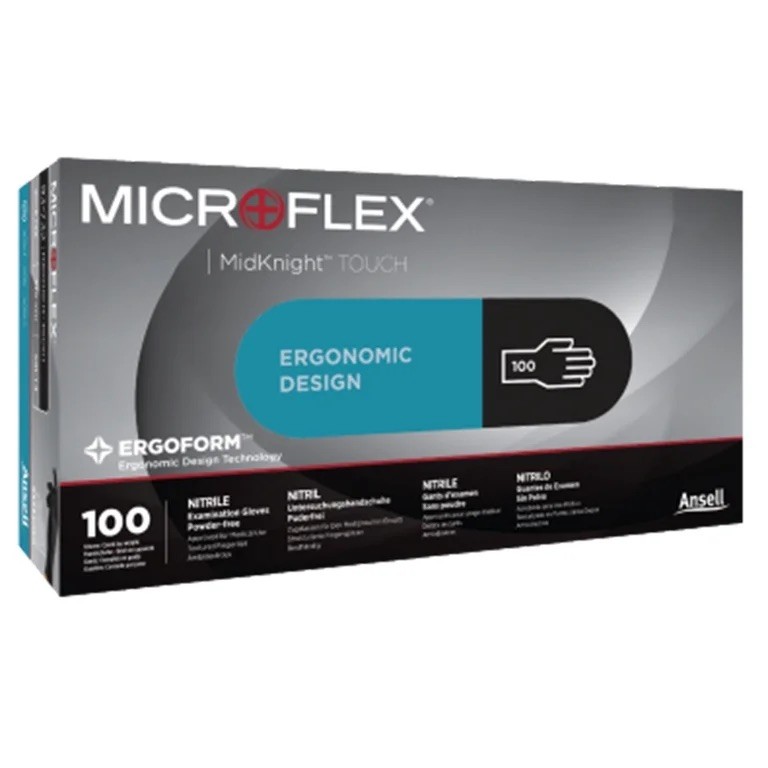 MICROFLEX MIDNIGHT TOUCH 93-732 MED 100 COUNT BOX
