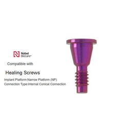 US Nobel Biocare Compatible Implant Cover Screw Conical Connection NP/RP Dental