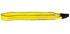 4 Pk 2″x8′ Web Sling – 6400 LBS WLL Vertical – 2-Ply Eyelets Tow Lifting Straps