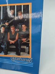 Vintage 2001 Claire’s Natural Boy Band Blue Duotang Folder VERY RARE!