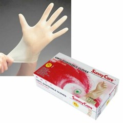 SunnyCare Vinyl Disposalbe Gloves – L, 100Pc/Bx & 10Bx/Cs