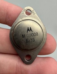Motorola MJ10008 NPN Darlington Transistor TO-3 20A 175W NOS Switchmode 4pc Lot