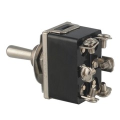 2x Heavy Duty 20A/250V Toggle Switch Control 2 Pole Double Throw 6 Term ON/OFF