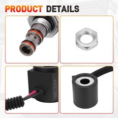 Hydraulic Solenoid Valve For Bobcat S250 S300 S330 S450 S510 S530 S550 6667687