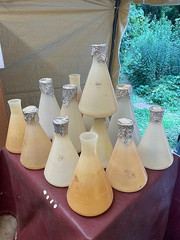Nalgene Erlenmeyer Graduated 2000 & 1000 mL Plastic Flasks (QTY-13)