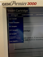 Instrument Laboratory GEMPremier 3000 5700 Blood/Gas Electrolyte Analyzer S8215
