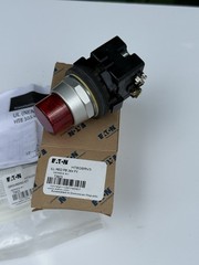 Eaton HT8GBRV3 Illuminated Red Push Button 24V – New