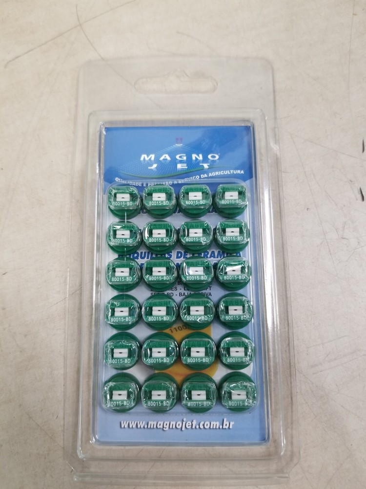 Lot of 24 – Magnojet Ceramic Spray Nozzle Low Drift 80 degrees