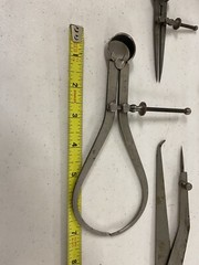 Lot Of 7 Vintage L.S. Starrett The L.S.S.Co Spring Outside Caliper Lot FREE SHIP