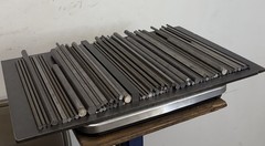 12L14 Steel Bar Lot – Round, Square,Hex – 57 PCS – 16.40 LBS – Screw Machine