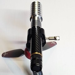 Z80 10W 440nm Blue Laser Diode – Polished Aluminum Housing- 2 Cell-Carbon Fiber