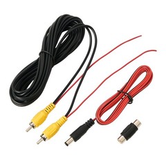 QDiShi Backup Camera RCA Video Cable, Car Reverse Rear View Camera Video Cable w