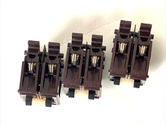 Wadsworth A220N 20 Amp 2 Pole 2P Type A METAL FOOT Circuit Breaker A220 FLAWED!