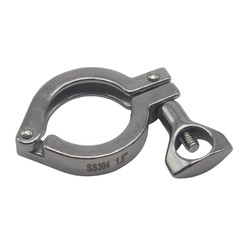 1.5″ Sanitary Tri Clamp, Stainless Steel 304, Single Pin Heavy Duty